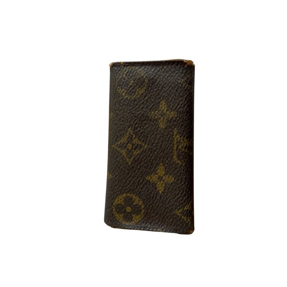 LOUIS VUITTON Brown Damier Ebene Key Holder Case - Picture 3 of 7